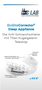 BioBiteCorrector® Arzt Broschüre Sleep Appliance